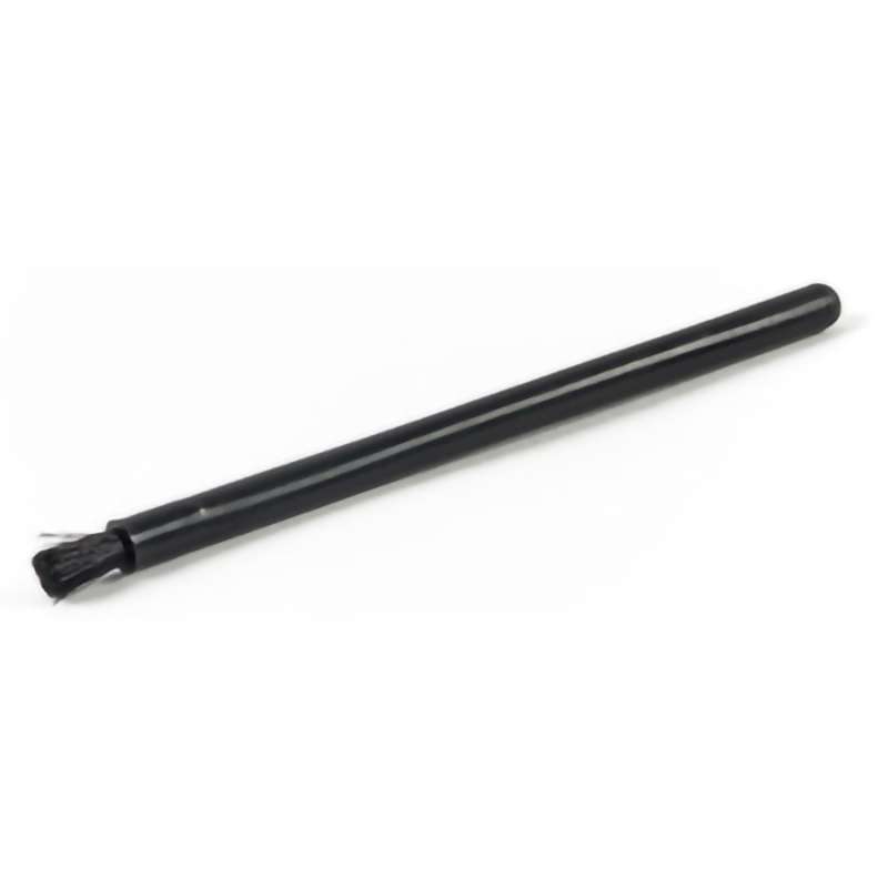 ESD Safe Round Brush, Conductive Bristles, Polypropylene, 1/4in Dia. 5in OAL
